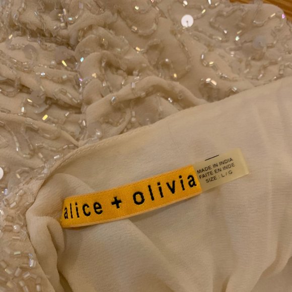 Alice + Olivia - Beaded Mini Dress - Picture 6 of 6